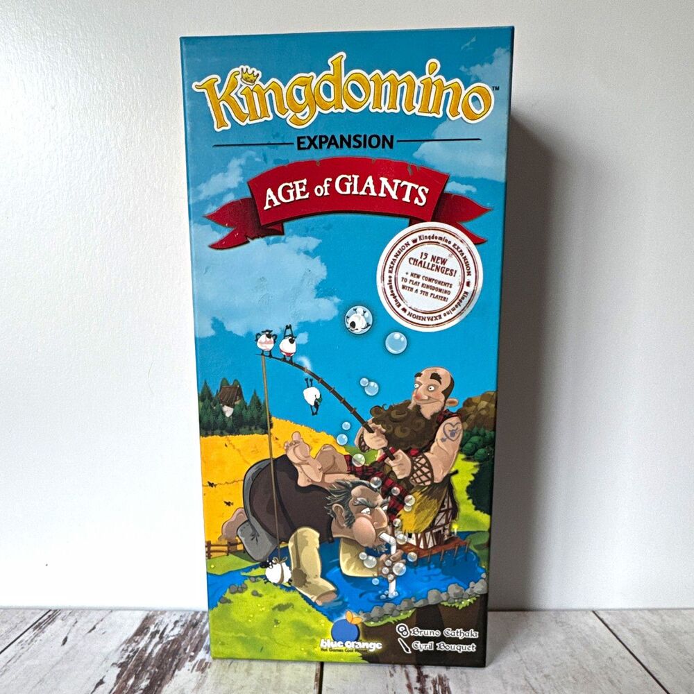 NEW Blue Orange Kingdomino Expansion: Age of Giants Board Game 2-5P Ages 8+